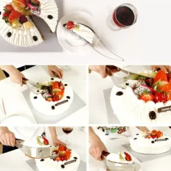 Kageserverings- og portionskniv i rustfrit stål Online