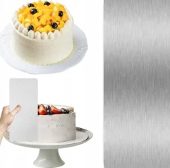 Kagespader>Kageudjævner Kagespatel Rustfrit Stål Sølv