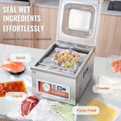 Kammer vakuumpakker, 405x316x300 cm, rustfrit stål Discount