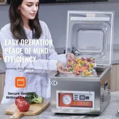 Kammer vakuumpakker, 405x316x300 cm, rustfrit stål Discount