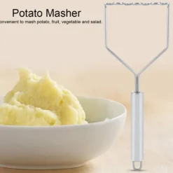 Kartoffelmoser - Rustfrit stålhåndtag, Grøntsagsmoser, Køkkengadgets Outlet