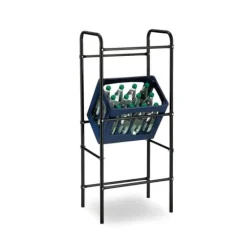 Kasserack, 116x50x34 cm, Sort Online