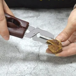 Kastanjeskærer/skræller i rustfrit stål Online