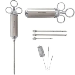 Jerky Pistol>Kødbejdsningssprøjte 60ml stål KLAUSBERG KB-7842