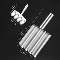 Kødbolleform med ske i rustfrit stål Clearance