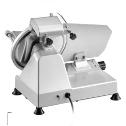 Kødpålægsmaskine, 10 tommer elektrisk pålægsmaskine 48x40x41 cm, justerbar tykkelse, metal