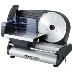 Kødpålægsmaskine, 39x26x28 cm, Justerbar tykkelse, Rustfrit stål