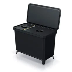 Keden Genbrugsskraldespand 1x10l+1x23l Systema 57x29x41 Cm Transparent Outlet