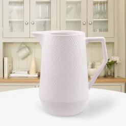 Kaffe- & Tekander>Keramisk vandkande mælkesaft 1,0L MAESTRO WHITE MR-20002-55