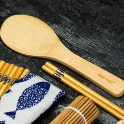 KINGHOFF KH-1704 11-delt sushi serveringssæt