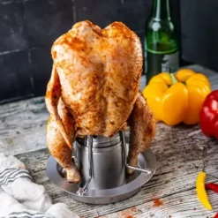 Griller>KINGHOFF KH-1880 KYLLINGESTEGEGRET MED AFDRÆN OG AROMATISER