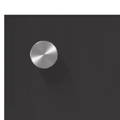 Køkken bagvæg i hærdet glas - Rektangulær design | Farve: Mørkegrå | Størrelse: 80x40x0.6 cm Outlet