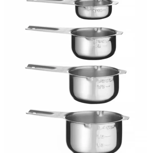 Køkken bar målebæger 30 / 80 / 120 / 180 ml - sæt med 4 stk. Clearance