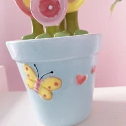 Køkken Keramik Sød Ske Bageskala Måleske med Base New