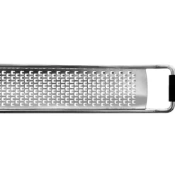 Køkken rivejern til grøntsager, ost, chokolade, frugt, stål, flad, 38 cm ORION 144803 Sale