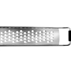 Køkken rivejern til grøntsager, ost, citrusfrugter, stål, flad, 38 cm ORION 144804 Clearance
