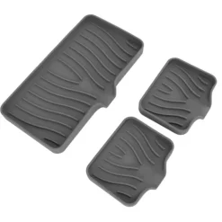 Måtter & Gitter Til Køkkenvaske>Køkken Sæbebakke Bordplade Silikone Vask Deflektor Svampeholder til Badeværelse Toilet Grå