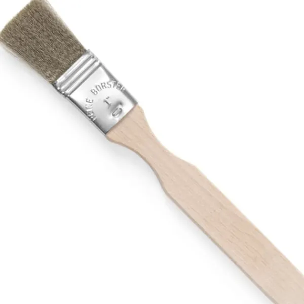 Bagepensler>Køkkenbørste til smøring, rustfri ståltrådsbørster, smal, 25x200 mm - HENDI 515389