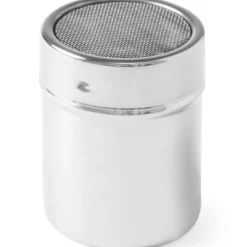 Køkkendispenser med si til pulveriseret sukker, diameter i rustfrit stål. 55mm højde 75mm - Hendi 631300 Discount