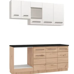 Køkkenelement, 180x200x60 cm, Hvid Best