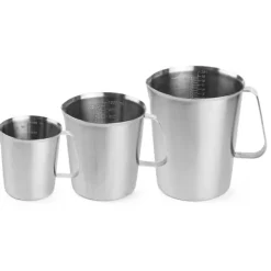 Køkkenmålebæger med rustfri stålvægt 1 l - Hendi 516201 Clearance