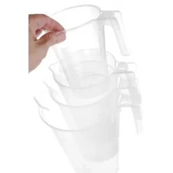 Køkkenmålekande med målebæger af polypropylen, stabelbar 1L - HENDI 567821 Online