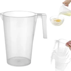 Målebægere & Måleskeer>Køkkenmålekande med målebæger af polypropylen, stabelbar 2L - HENDI 567838