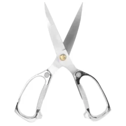 Køkkensaks Alle formål rustfrit stål saks Madlavningssaks Grillsaks til fjerkræ Fisk Kødben Sølv Clearance