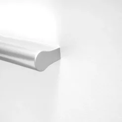 Køkkenskab, 80x180x51,5 cm, Hvid, Brun Outlet