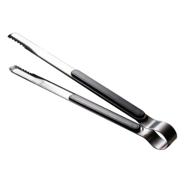 Køkkentang Rustfrit Stål BBQ Steak Clip 25,5 cm Sort Outlet