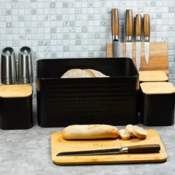 KLAUSBERG BRØDÆSKE MED ET SÆT BEHOLDERE KB-7482