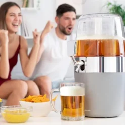 Drikkevareautomater>Kølebeholder med vandhane til drikkevarer