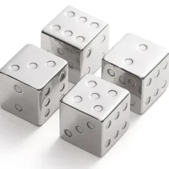 Whiskysten>Køleis i metal og stål til whiskydrikke