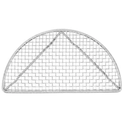 Afkølingsriste>Kølestativ til bagning Rustfrit ståltråd Kogestativ Højtemperaturbestandig ovn Sikker til madlavning Stegning Grillning Stor halvcirkel 20 cm