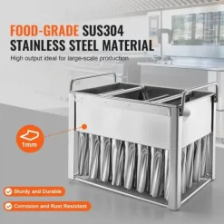 Kommercielle ispindeforme, 40 stk cylindriske ispopforme, rustfrit stål ispinde, ismagerformholder med 50 stk ispinde, holdbar kvalitet Clearance