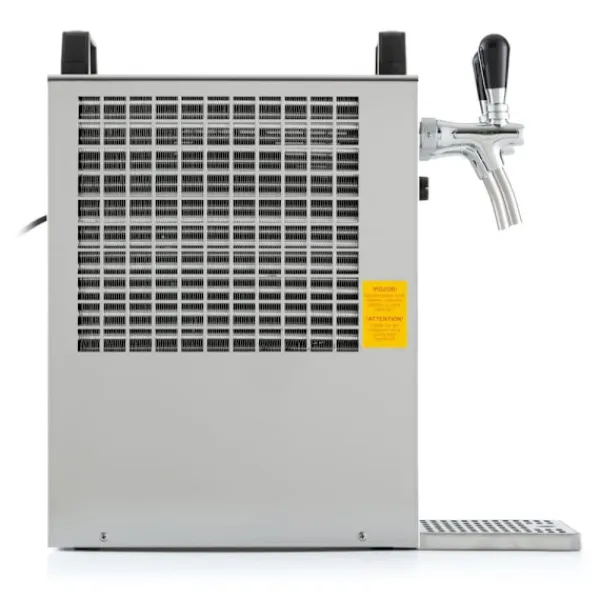 Ølhaner>Komplet sæt fadølsanlæg kontakt 40 / K 2 linjer, 50 liter/h rustfrit stål, med membranpumpe, øl tryk, KEG:Typ G, KEG 2:Type D