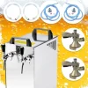 Ølhaner>Komplet sæt fadølsanlæg kontakt 40 / K 2 linjer, 50 liter/h rustfrit stål, med membranpumpe, øl tryk, KEG:Type M, KEG 2:Typ G