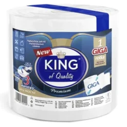 Aftørringspapir>KONGEN AF KVALITET Premium papirhåndklæde 500 ark 3-lags