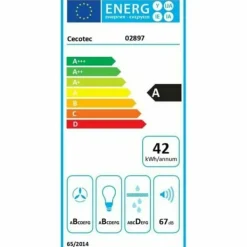 Konventions-emhætte Cecotec Bolero Flux DT 906500 Sort Best