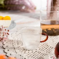 Kaffe- & Teservicer>Kopsæt | MABELLE | med ravfarvet element, 2 stk. | 0,12 l | 891057