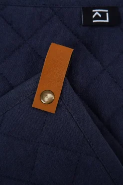 Kosta Linneväfveri Grytlappar 2-pack, Marinblå Best