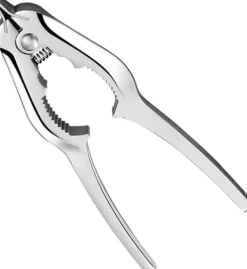 Krabbekløer, slidstærkt, skridsikkert design, muslinger til køkken og restaurant, skaldyrsredskaber New