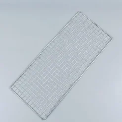 Kraftigt grillnet i rustfrit stål 26x32 cm