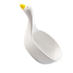 Kreativ tegneserie Keramik præget dyppefad Hjemmekøkken Saucefad Eddikefad Svane