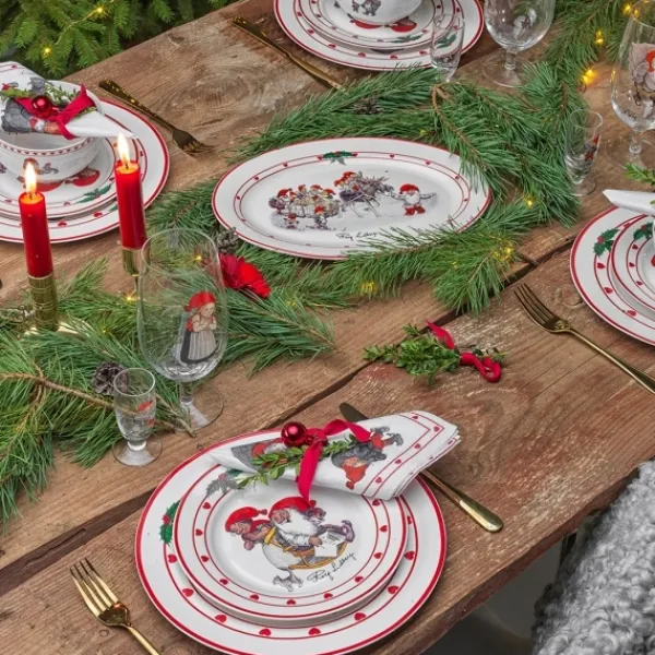 Kaffe- & Teservicer>Krus Julemand 33 cl 4-pak - Rolf Lidberg