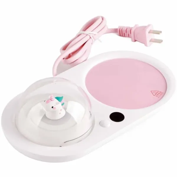 Kopvarmer>Krusvarmer med Aroma Diffuser til Te Kaffe Mælk - Hurtig opvarmning, konstant temperatur, sikker elektrisk kop varmeplade - US 110-220V