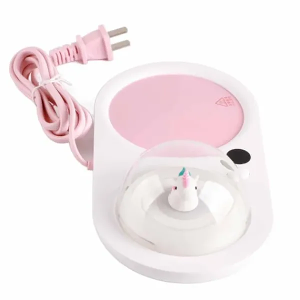 Kopvarmer>Krusvarmer med Aroma Diffuser til Te Kaffe Mælk - Hurtig opvarmning, konstant temperatur, sikker elektrisk kop varmeplade - US 110-220V