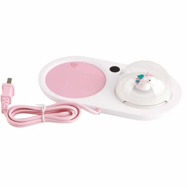 Kopvarmer>Krusvarmer med Aroma Diffuser til Te Kaffe Mælk - Hurtig opvarmning, konstant temperatur, sikker elektrisk kop varmeplade - US 110-220V