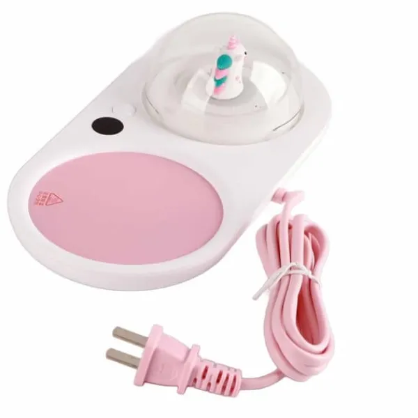 Kopvarmer>Krusvarmer med Aroma Diffuser til Te Kaffe Mælk - Hurtig opvarmning, konstant temperatur, sikker elektrisk kop varmeplade - US 110-220V