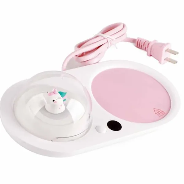 Kopvarmer>Krusvarmer med Aroma Diffuser til Te Kaffe Mælk - Hurtig opvarmning, konstant temperatur, sikker elektrisk kop varmeplade - US 110-220V